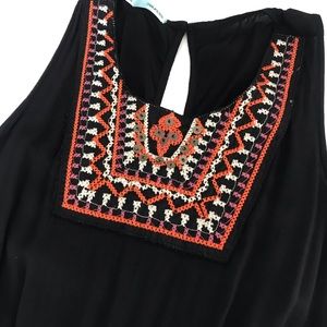 Black Detailed Maurices Jumpsuit SZ M